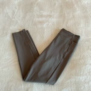 Athleta Stellar Tight Hybrid Work Pant Buff Grey 8